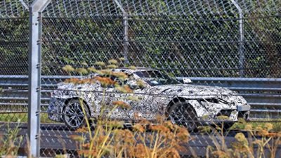 تحطم سيارة «تويوتا سوبرا كوبيه» على حلبة الاختبارات في ألمانيا