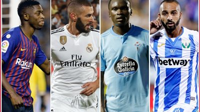 بنزيمة ينافس ديمبلي على أفضل لاعب بالجولة الثانية للدوري الإسباني