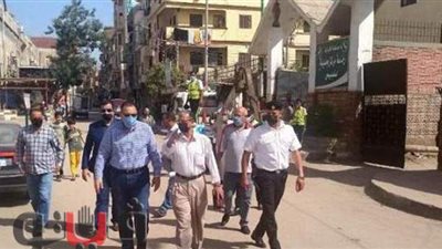 محافظ الشرقية في جولة تفقدية بشوارع بلبيس