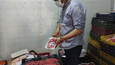 ضبط 180 كيلو كبدة فاسدة داخل مصنع غير مرخص بالمنوفية