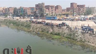 انتشال جثة شاب غرق في ترعة الإسماعيلية