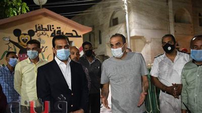 جولة ليلية لنائب محافظ قنا للتأكد من غلق الحدائق والمتنزهات | صور