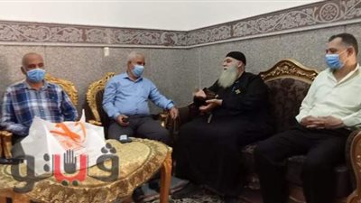 صدقي يشارك كنيسة ديرب نجم الأعياد بالشرقية