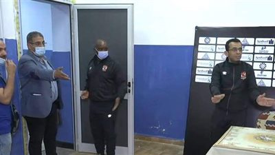 موسيماني يغادر المؤتمر الصحفي بعد هزيمة الأهلي من المحلة