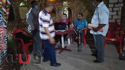 إغلاق مقهى لتقديمه الشيشة بالوادي الجديد