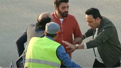 رد فعل غريب من حميد الشاعري بعد حادث تصادم بـ