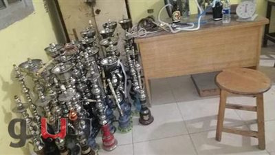 حملات ليلية مكثفة على محال وكافيهات المنصورة | صور