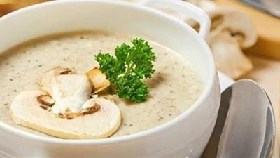 طريقة تحضير شوربة الفطر