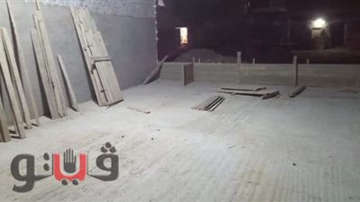 إزالة شدة خشبية لبناء مخالف ورفع 35 طن قمامة ببلبيس في الشرقية