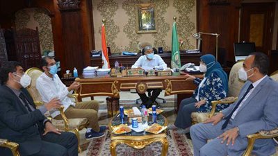 تفاصيل زيارة وفد وزارة الصحة للمنيا