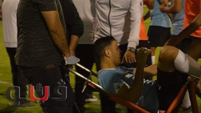 بعد الفوز على الأهلي.. إصابة هاني عادل مدافع المحلة بالرباط الصليبي