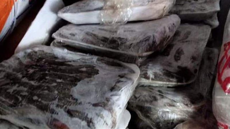 ضبط لحوم وأسماك فاسدة
