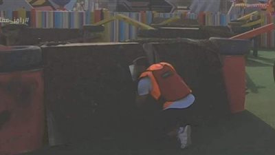 شاهد.. كوميديا جنش مع رامز جلال في ملاهي 