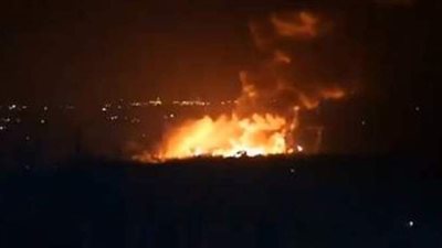 اللقطات الأولى للعدوان الإسرائيلي على مدينتي اللاذقية وطرطوس | فيديو