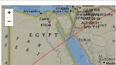 مفاجأة.. الصاروخ الصيني حلق في سماء مصر لمدة ٨ دقائق و٤٠ ثانية.. وهذا ماحدث