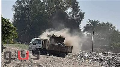 200 طن إجمالي رفع المخلفات الصلبة بـ3 قرى في المنيا