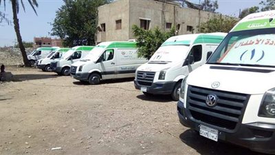الكشف على 802 مريض بقافلة طبية علاجية بميت غمر في الدقهلية