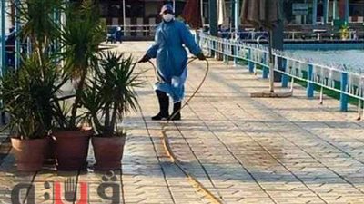 تطهير وتعقيم مراكز الشباب للوقاية من كورونا في الشرقية