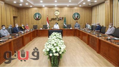 محافظ المنوفية يستعرض الموقف الحالي لفيروس كورونا ومنظومة الأكسجين