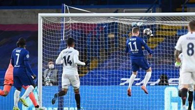 تشيلسي يتقدم بهدف على ريال مدريد برأسية 