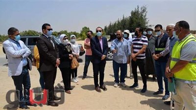 نائب محافظ الإسماعيلية يتفقد أعمال مبادرة تطوير القرى  بالقنطرة شرق | صور