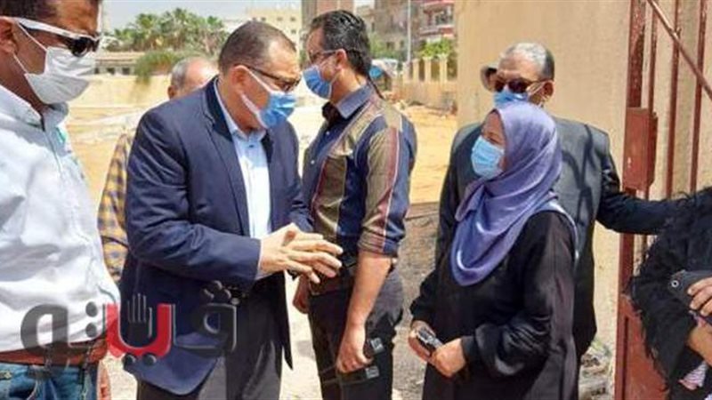 المحافظ فى جولته