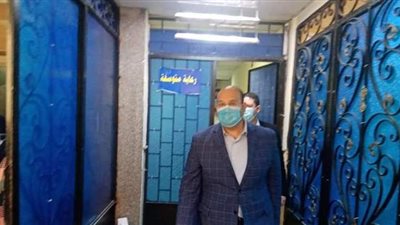 نائب محافظ الجيزة يتفقد مستشفيات العزل | صور