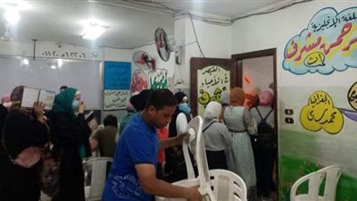 إغلاق سنتر تعليمي مخالف في المنيب | صور