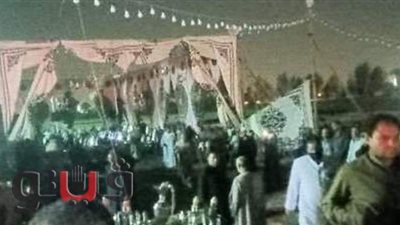 فض سرادقين وغلق مقهى ومصادرة 14 شيشة بالشرقية