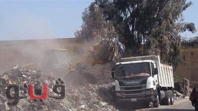 رفع 6820 طن قمامة للمدفن الصحي بالخطارة في الشرقية | صور