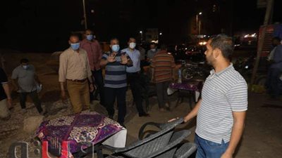 محافظ المنوفية يتفقد أعمال التطوير بشبين الكوم ويأمر بإزالة كافيه مخالف | صور