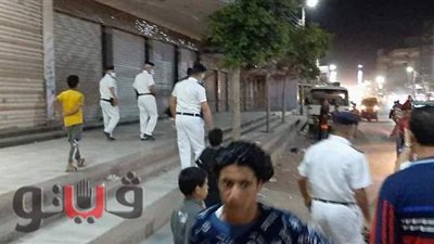 حملات مكثفة لأمن الإسماعيلية لمتابعة غلق المحال التجارية | صور