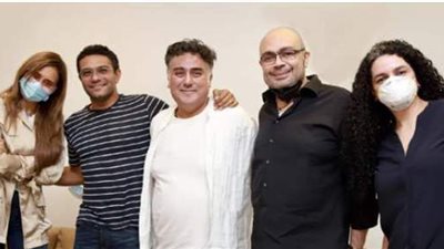 آسر ياسين ونيللي كريم يحتفلان بانتهاء رحلة الـ Big Million | صور