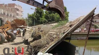 إزالة 330 حالة تعدٍ على النيل ببني سويف