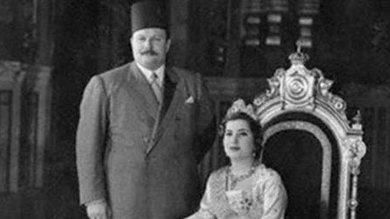 الملك السابق فاروق