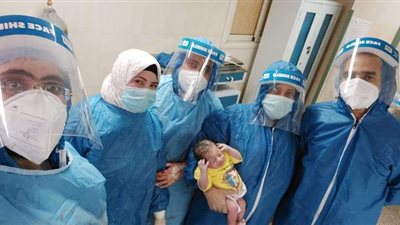 مستشفى سوهاج الجامعي ينقذ سيدة مصابة بكورونا ويستخرج جنينها بنجاح