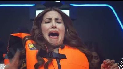 بكاء وانهيار نسرين طافش في 