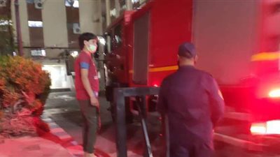 نشب في سكن الفنيين.. تفاصيل حريق مستشفى مطروح العام