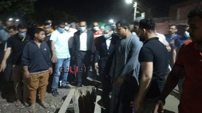الصور الأولى لضحايا الصرف الصحي في المنيا