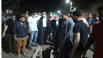 أول فيديو من موقع سقوط 19 شخصا في بيارة صرف صحي بالمنيا