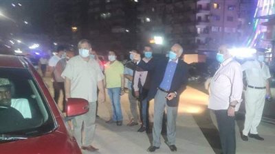 جولات ميدانية لمحافظ الجيزة للتأكد من غلق المحال | صور