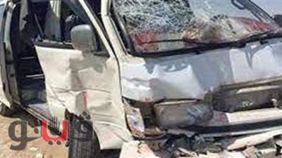 إصابة 7 أشخاص في حادث تصادم بالمنيا