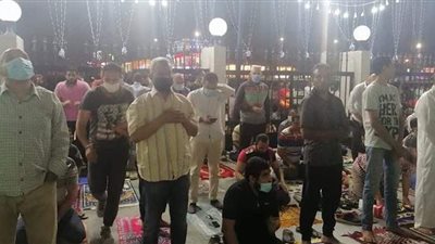 امتلاء مساجد الإسكندرية بالمصلين ليلة ٢٧ رمضان | صور