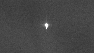 أول صورة للصاروخ الصينى بسماء إيطاليا