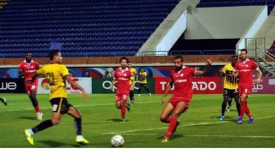 التعادل الإيجابي يحسم مباراة الإنتاج الحربي والمقاولون