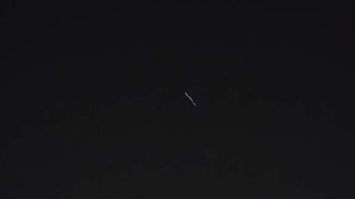 أول صورة للصاروخ الصيني من سماء الأردن