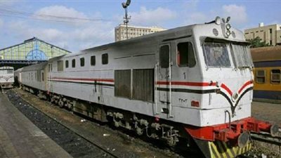 عودة الحركة على خط الصعيد بعد خروج قطار بالعياط عن القضبان