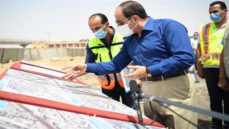 الرئيس السيسي خلال