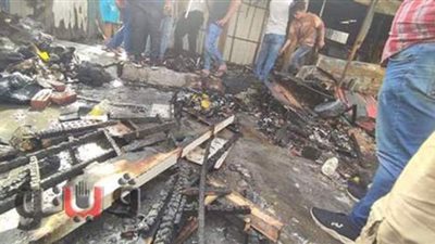 التحقيقات الأولية.. 5 ملايين جنيه قيمة خسائر حريق موقف أحمد حلمي