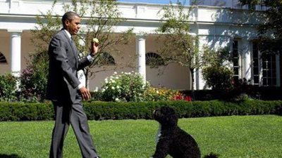 بكلمات مؤثرة.. باراك أوباما يعلن نفوق صديق عائلته الوفي